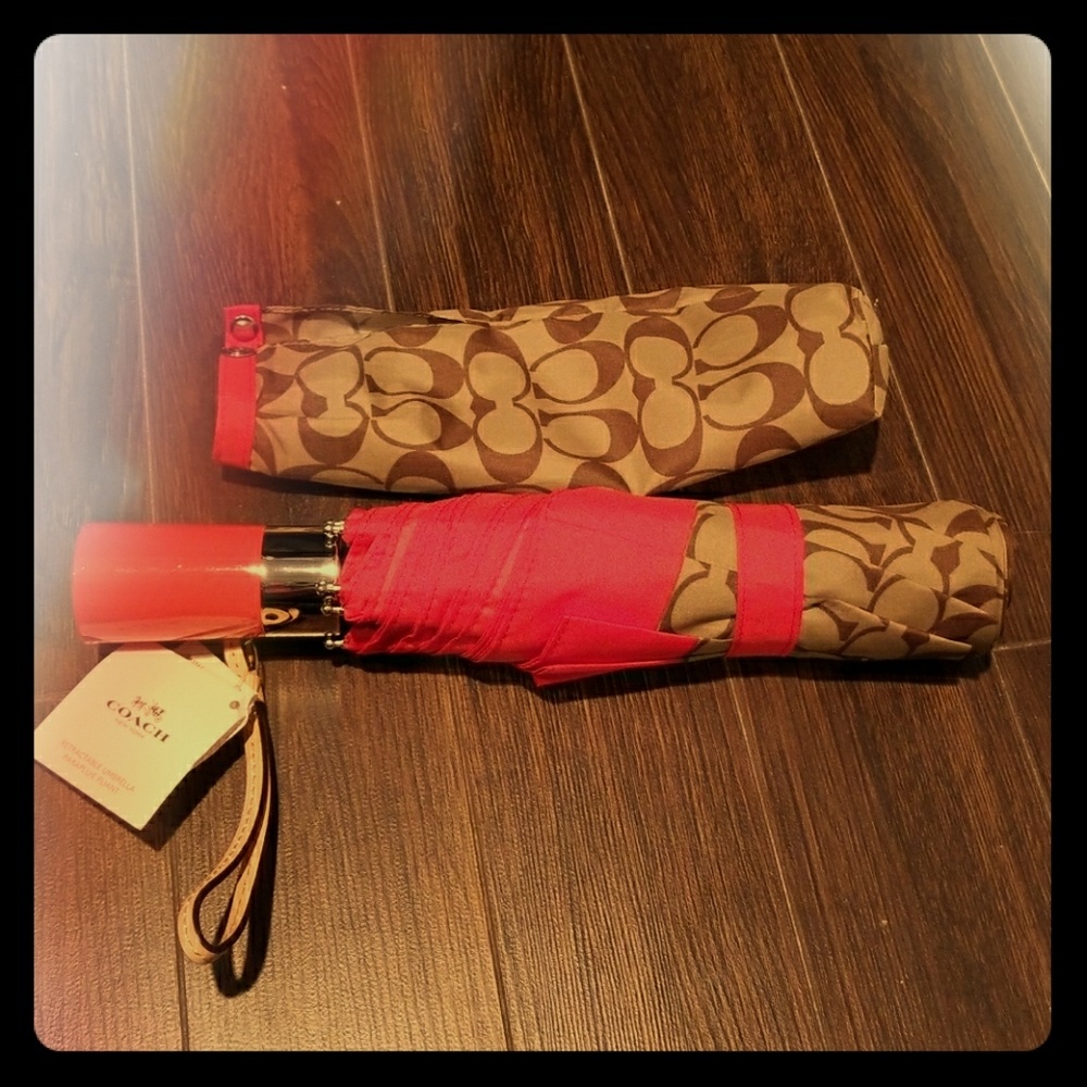 Coach umbrella